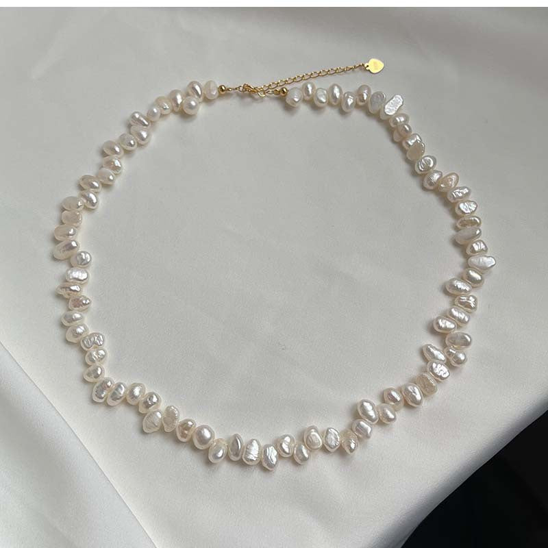 Women's Pearl Necklace Natural Niche