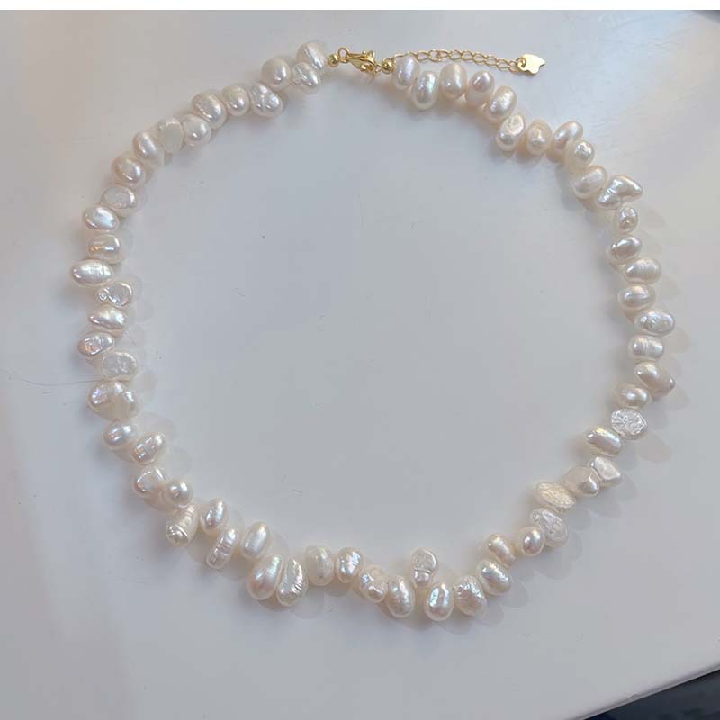 Women's Pearl Necklace Natural Niche