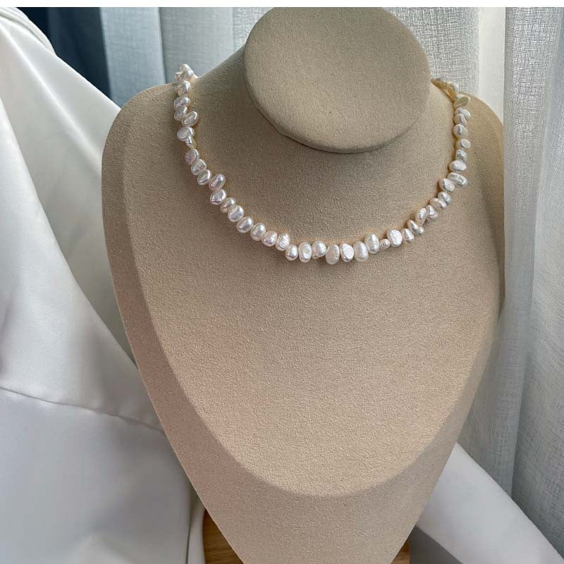 Women's Pearl Necklace Natural Niche